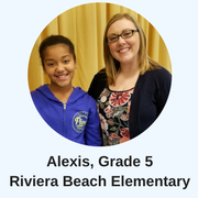 Alexis, Grade 5, Riviera Beach Elementary